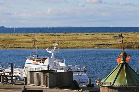 Moderne und komfortable Ferienwohnung im Erdgeschoss, direkt zur Hafenpromenade hin ausgerichtet und mit Blick auf die Ostsee und den Yachthafen. Die Wohnung besteht aus einem schönen Küchen-Wohnbereich mit Schlafcouch und Zugang zur Terrasse, einem ...