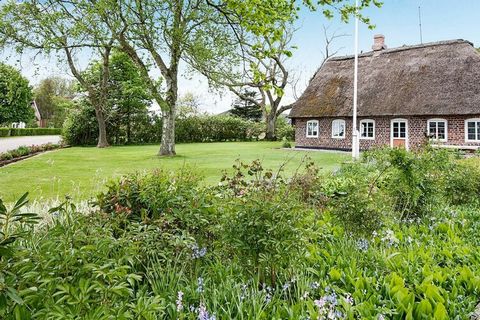 A holiday cottage with a thatched roof located in a small and quiet village environment. The house was originally built in 1802 and renovated in 1996. The sea is only a few minutes walk away, and you can experience a rich birdlife and wonderful views...