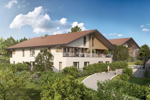 Ref 66714CB: Discover this new program of 40 housing units located in the heart of the village of EXCENEVEX, 150m from the shores of Lake Geneva where you will be immersed in a residential estate of 5 ultra modern and unique blocks. ELEMAN housing co...