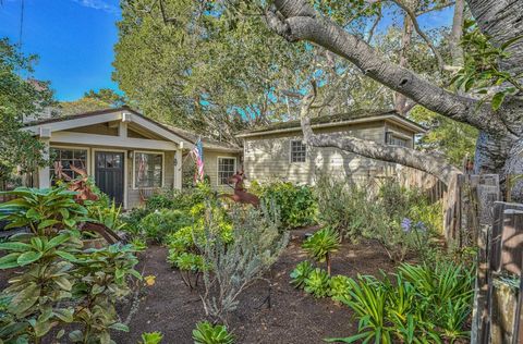 This Carmel cottage is a storyteller's dream. An inviting color palette and classic structure make up this 3-bedroom, 2-bathroom charmer, featuring a beautifully manicured outdoor space, perfect for entertaining. Highlights include viking appliances,...