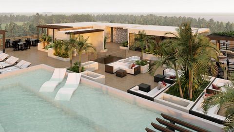 Excellent housing project in the most privileged place of the Mayan river. FEATURES: - 5 LEVELS OF EXCELLENT DISTRIBUTION- 45 LUXURY APARTMENTS - APARTMENTS FROM 74 SQUARE METERS TO 85 SQUARE METERS -ELEGANT, COMFORTABLE LIVING SPACES, LIVING ROOM, D...