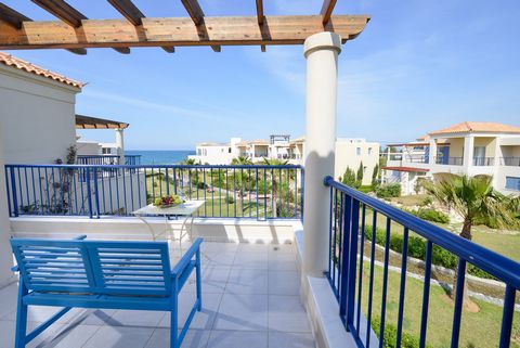 Aphrodite Beachfront Apartment 101, Block A’ is located west of Crete in the region of Chania, only 15 minutes from the city of Chania and the Leptos Panorama Hotel . It is part of the internationally awarded project ‘Aphrodite’ and is set on a sea f...