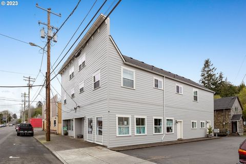 Rare investment opportunity in the heart of scenic Astoria! This mixed-use commercial property offers an ideal blend of commercial and residential spaces. The main level features two commercial tenants, providing a steady rental income stream. Additi...
