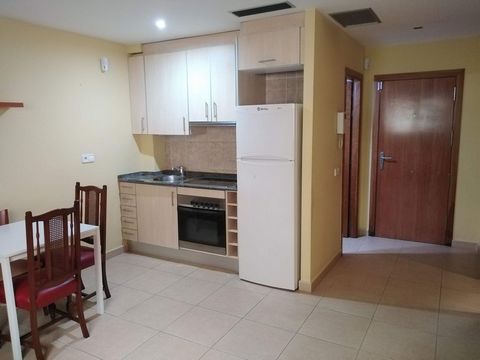 Ground floor apartment located just 15 minutes walk from the old town center and the beach of Palamós and only 500 meters from the Palamós Regional Hospital. It has 41 m² in which we find a kitchen open to the dining-living area. One double bedroom a...