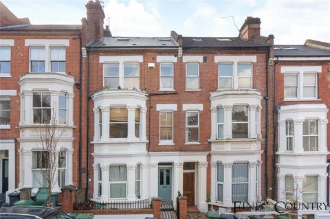 Welcome to this exquisite three-bedroom apartment nestled within the heart of West Hampstead, spanning two floors of a charming Victorian Terrace house on the tranquil Dynham Road. This residence is a true gem, radiating an unmistakable aura of charm...