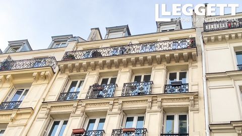 A17235 - Superb panoramic view over the Paris rooftops from this apartement (5 units in need of redistribution) on the 6th and top floor of a 1860 stone building with no lift. On its own on this last floor, a rare opportunity in the heart of this sma...