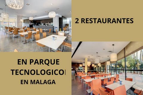 Se traspasan 2 restaurantes en el Parque Tecnológico de Málaga. Estos restaurantes han estado funcionando con éxito durante 20 años y han superado la pandemia con gran fortaleza. El motivo del traspaso es la jubilación del propietario, lo cual brinda...