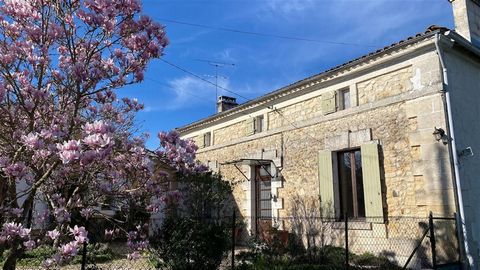 In the rolling hills of the south Charente, not far from the market town of Chalais, is this elegant property in grounds of approximately an acre offering spectacular views and privacy whilst not being isolated. With gas central heating and charming ...