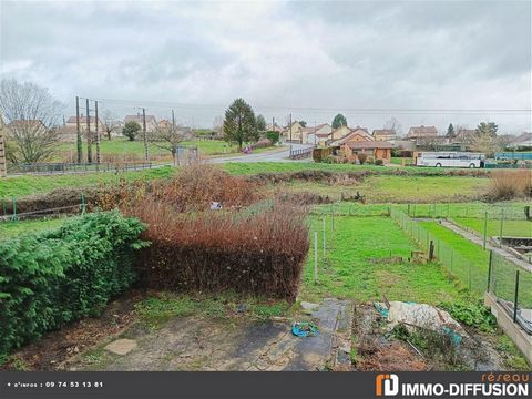 Mandate N°FRP156449 : House approximately 92 m2 including 2 room(s) - 1 bed-rooms - Site : 430 m2. - Equipement annex : Garden, Cour *, Terrace, double vitrage, Cellar - chauffage : gaz - Expect some renovation - Class Energy E : 310 kWh.m2.year - Mo...