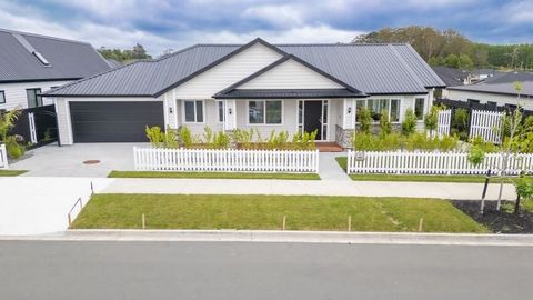 Escape to serenity with this Brand New home. Set on a section close to a walkway and a quiet side of Milldale. Boasting amazing architectural design and stunning finishes. Entering through the secure, remote garage, you will be instantly welcomed by ...