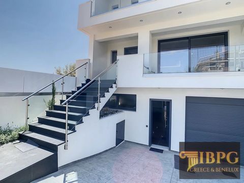 House 400sqm for sale in Vari, Attiki. Constructed in 2022, 3 levels, in a 375sqm plot. Consists of: Spacious living room with fireplace, kitchen, 3 master bedrooms(with the possibility of a 4th), 5 bathrooms, parking, storage room, garden with swimm...