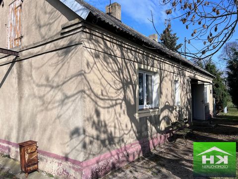 A house with an area of 80 sqm for sale in Łubno, Daszyna commune, Łódź province. Two rooms, kitchen, bathroom with w.c, hallway. The building was built in the sixties of the last century from white stone. The roof is covered with eternite, PVC windo...