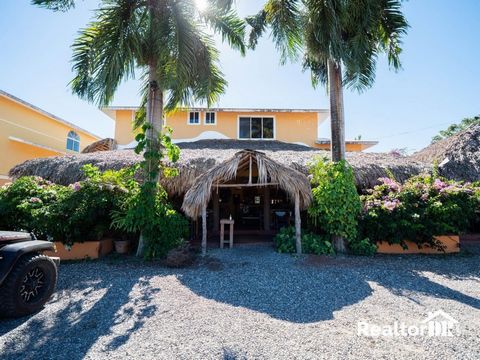 Incredible Investment Opportunity! Restaurant with 2 Apartments in Prime Sosua Location Discover the gem of El Choco, an immensely popular restaurant nestled in a central location between Cabarete and Sosúa, directly across from Sosua Ocean Village a...