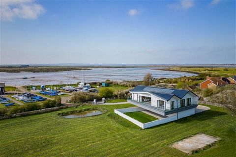 As featured on Grand Designs this amazing flood proof cantilevered “floating” home (approx. 3600sq ft) providing fantastic contemporary accommodation with amazing views over the Blackwater River Estuary and beyond. Seal Point is a unique, recently bu...