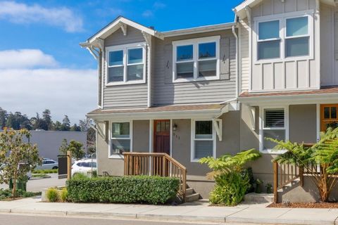 Nestled between majestic redwoods and the sparkling ocean, this pristine 3-bedroom townhome offers a unique coastal living experience. Built in 2018, this exclusive property is one of the few townhomes in Aptos Village- it boasts modern amenities and...