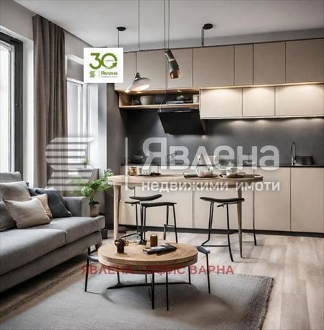 One-bedroom apartment in Trakata area. The apartment is located in a new building in front of Act 14! It is situated on the third, middle floor, with a total area of 68 sq. (with common parts) 52sq. (net area), and has a living room with dining area ...