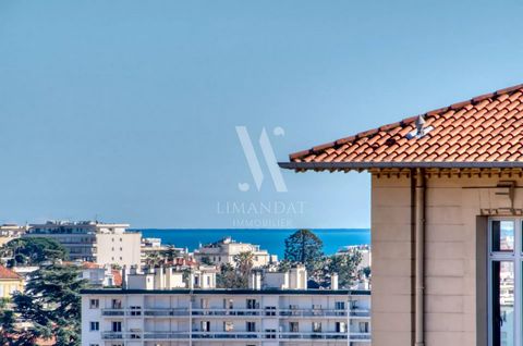 EXCLUSIVE: Located in the Carnot district of Cannes, this 70 sqm apartment is nestled on the 5th floor of a well-maintained co-ownership building. The layout of the apartment is optimized to offer a comfortable and bright living space, including an e...