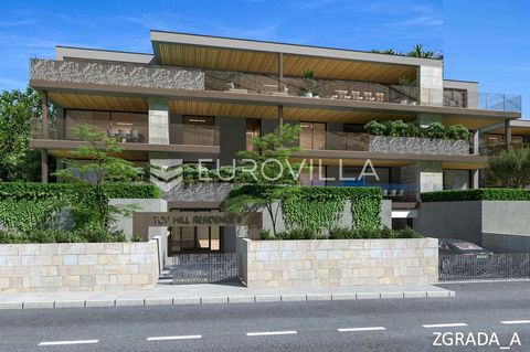 Istria, Novigrad, in a modern new building, apartment with a net floor area of 115.98 sqm with three bedrooms on the first floor of a building with 8 apartments. The apartment (B-1-L) with a closed area of 98.50 sqm consists of an entrance hall, an o...