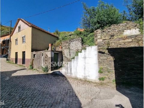 2+1 bedroom villa in the village of Monte Frio with attached ruin and patio. In the heart of the Serra do Açor. The building is of old construction, maintaining all the initial characteristics, with a gross construction area of 297m2. It is spread ov...