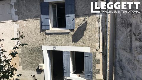 A28387LOC24 - Village house in the centre of the village of 80 m2, on 1 floor, immediately habitable, comprising 4 rooms including a living room on the ground floor. Small adjoining garden. Oil-fired central heating, VMC, mains drainage connection, r...