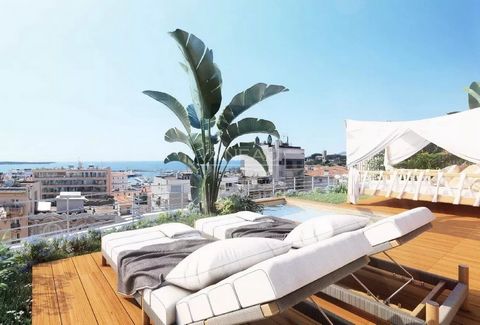 The Vaneau group offers you a great opportunity in the center of Cannes. Only 5 minutes walk from the Croisette and the Palais des Festivals, superb new 4-room penthouse with roof terrace. In a luxury residence entirely renovated and rehabilitated in...