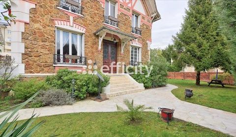 95880 ENGHIEN-LES-BAINS - MAISON - 10 PIECES - 7 CHAMBRES - 280m² - MAISON DE CARACTERE AVEC TERRASSES ET VERANDA - EFFICITY, L'AGENCE QUI ESTIME VOTRE BIEN EN LIGNE, vous propose cette magnifique propriété de caractère située à Enghien-les-Bains à p...