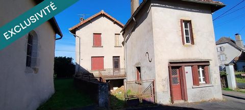 House to Renovate with Outbuilding in Saint-Santin-Cantalès – €35,000 This house, in need of complete renovation, offers incredible potential for those who are handy and love to take on renovation projects. Property Description: Main House: Full of o...