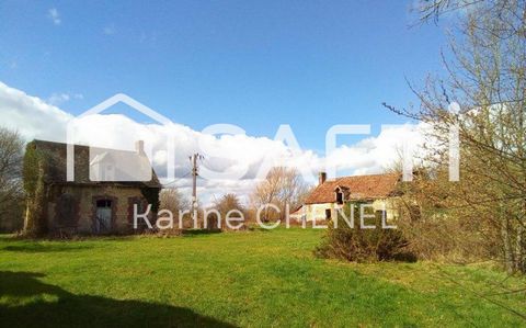 NORMANDIE, propriété en exclusivité à la Ferté Macé de plus de 4 hectares sans aucun voisins. Karine CHENEL vous propose cette propriété rurale comprenant une maison d'habitation de 60m² construite en pierre couverte en ardoise comprenant une salle a...