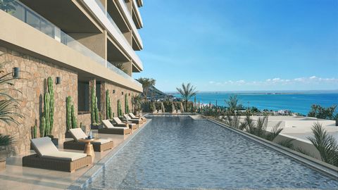 Experience luxury living at its finest in this exclusive pre sale opportunity. This stunning two bedroom condominium is nestled within Pedregal de La Paz a private gated community offering breathtaking panoramic views of the Sea of Cortez. With spaci...