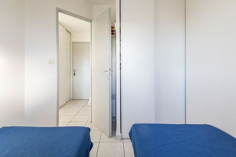 Dit lichte en comfortabele appartement van 23 m² in Agde is ideaal voor maximaal 4 gasten en biedt een ontspannen verblijf met uitzicht op het water. Met 1 slaapkamer biedt het een gezellige sfeer die perfect is voor stellen of kleine gezinnen. Het i...