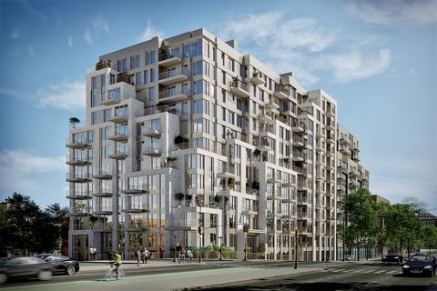 Welcome to the pinnacle of Woodside luxury at 58-01 Queens Boulevard. With private outdoor space and stunning amenities, this brand new 2-bedroom, 2-bathroom residence offers effortless modern living in an accessible residential zone close to the 7 s...