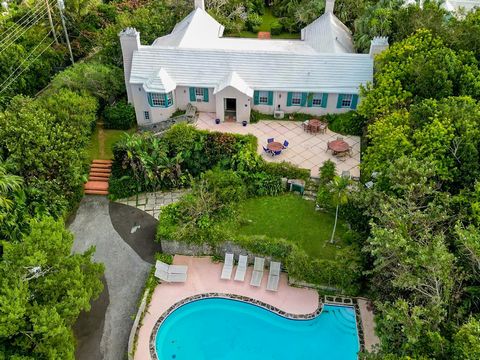 Step into a piece of Bermuda's rich history with this enchanting old home, a true gem built in 1938 by a renowned architect. As you approach, the historical significance becomes apparent, with the exterior showcasing the timeless beauty of Bermudian ...