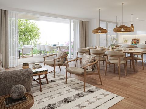 Spacious 4-bedroom apartment of 199 sqm, located in the Bocage 65 development in Avenidas Novas, Lisbon. This 4-bedroom apartment has an entrance hall, a 15 sqm kitchen with a laundry area, a 32 sqm living room and four bedrooms, two of which are en ...