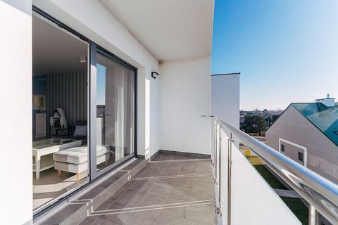 Modern apartment complex in a quiet seaside settlement (Grzybowo), 450 m from the seaside beach. There are numerous restaurants, bars, cafes and shops around. Modern 2-room apartments. Each with a balcony with a set of garden furniture. The apartment...