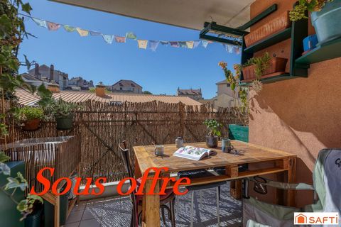 T3 de 69 m2 à Grenoble Estacade avec garage de 25 m2 et cave