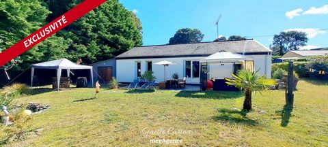 À Belle-Isle-en-Terre, découvrez une maison de plain-pied – environ 100 m² et un beau jardin à l’arrière.