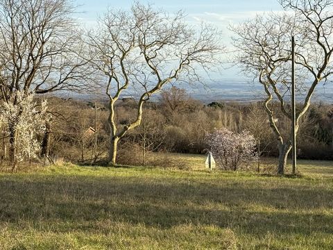 Terrain constructible avec vue dégagée