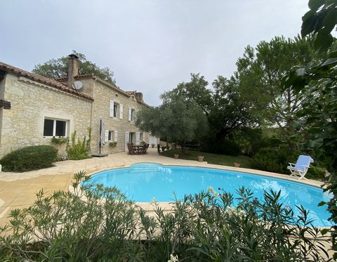 Maison de campagne Lectoure avec piscine