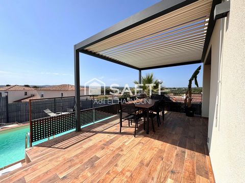 EXCLUSIVITÉ – – Opportunité rare : maison récente avec piscine, à 15 min de Montpellier !