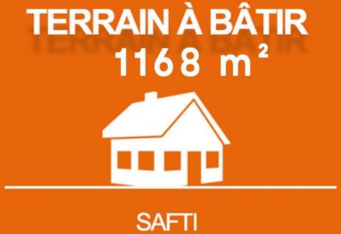 terrain en lotissement 1168 m²