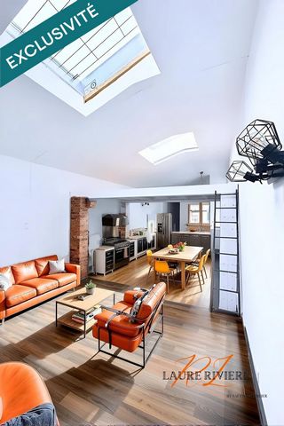 Appartement 3 pièces esprit loft avec garage attenant – Lille (59000)