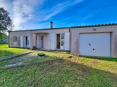 Plain-pied lumineux avec terrasse à Meschers sur Gironde