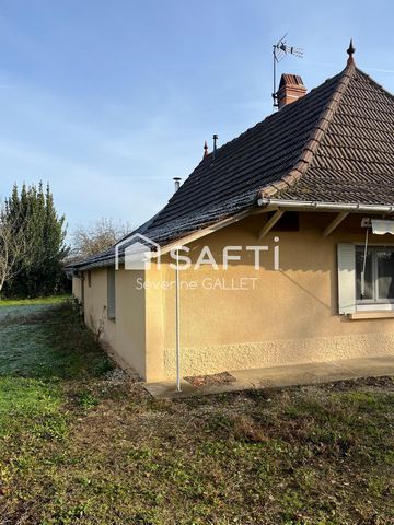 Bellevesvres – Maison avec terrain de 1900 m², proche du centre
