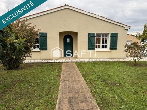 Maison plain-pied, emplacement idéal, grand garage, jardin clos