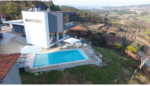 Sale of a luxury villa (design) in Canedo De Basto The villa is for rent in Portugal, in Canedo De Basto, but also for sale at a price of 395 000 EUR, with all costs included, except for the 7.3% registration fees in Portugal. You will find all infor...