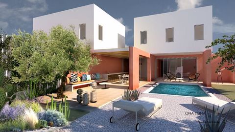 Four Bedroom Detached Villa For Sale in Protaras - Title Deeds (New Build Process) This intimate complex comprises of three detached villas, one with three bedrooms and two with four bedrooms. All the villas boast spacious plots just 400m from the ne...