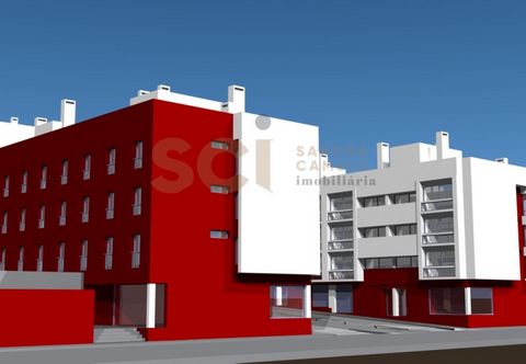 Plot of land for construction of Building with 4 floors, Baixa da Banheira plot of land with approved project for construction of Building with 4 floors. Being the floor to shop and Parking. In 1 to 3 floors are: 3 Apartments of Type T2; 3 Apartments...
