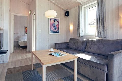 Comfortable and brightly decorated wooden holiday home in Scandinavian style located in the popular OstseeStrandpark Grömitz near the lovely Baltic Sea sandy beach in the holiday area Lensterstrand. The open and well-equipped kitchen offers good oppo...