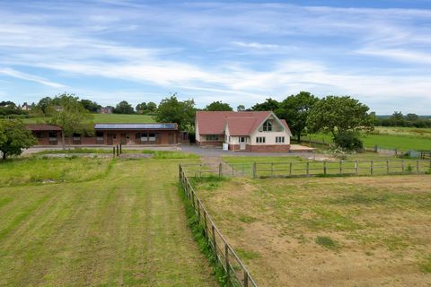 Flaxlees Cottage is an excellent rural home with superb equestrian facilities. It consists of a recently constructed detached three bedroom energy efficient home which is combined with excellent equestrian facilities including extensive stabling, out...