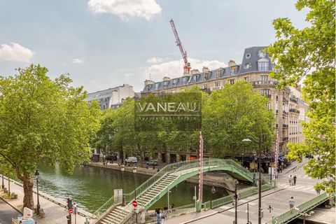 Vaneau presenteert u in een prachtig recent luxe gebouw met conciërge en privétuin, in het hart van de zeer gewilde wijk Canal Saint Martin, een appartement van 100m2 gelegen op de 3e verdieping. Dit appartement beschikt over een entree, een woonkame...